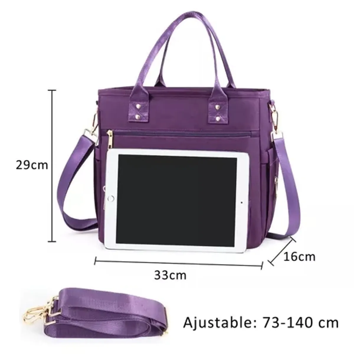 GENERICO - Bolsa De Almuerzo Lonchera Escolares Portátil Con Correas