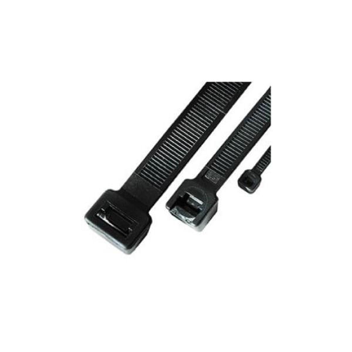 GENERICO - AMARRA CABLE NEGRA 300x76MM X BOLSA 100 UNIDADES FNX