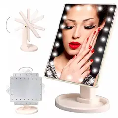 GENERICO - Espejo de Maquillaje con 22 LED