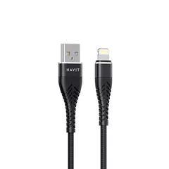 HAVIT - Cable de Carga/datos Usb a Lightning 1 Metro 2.1A Cb705