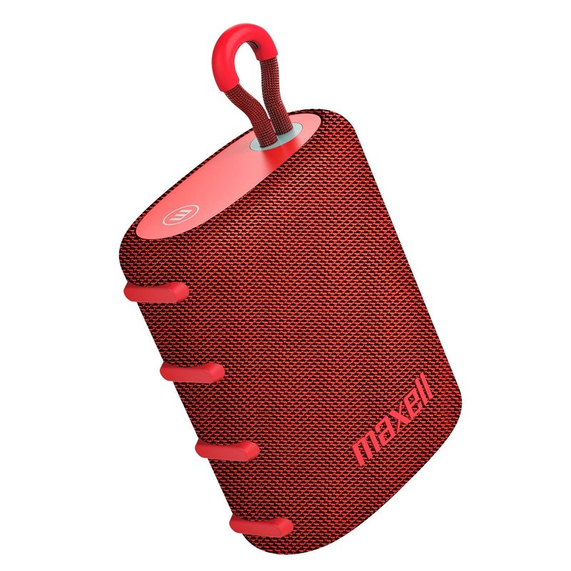 MAXELL - Parlante Bluetooth Portátil Maxell Nomad Tws 15 Hr Ipx5 Rojo