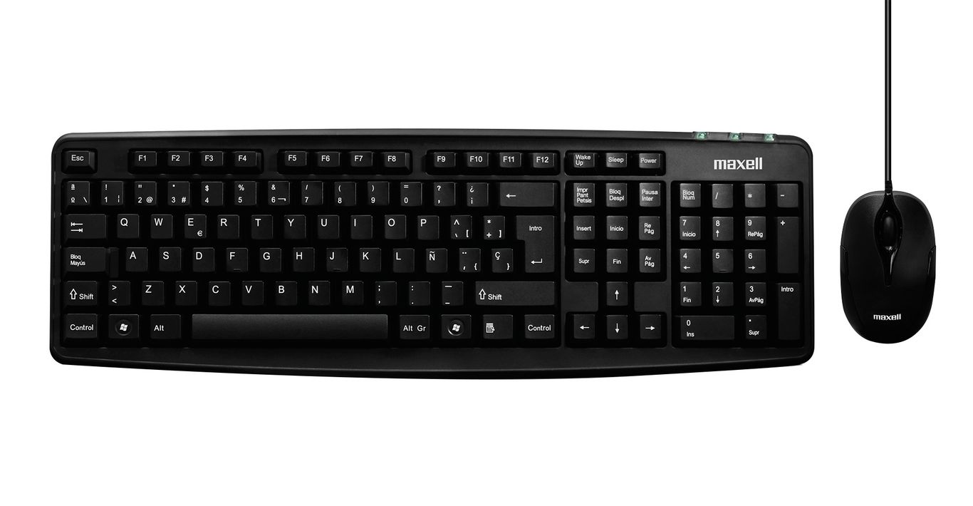 Combo Teclado Multifuncional Y Mouse Optico WRKBC-10