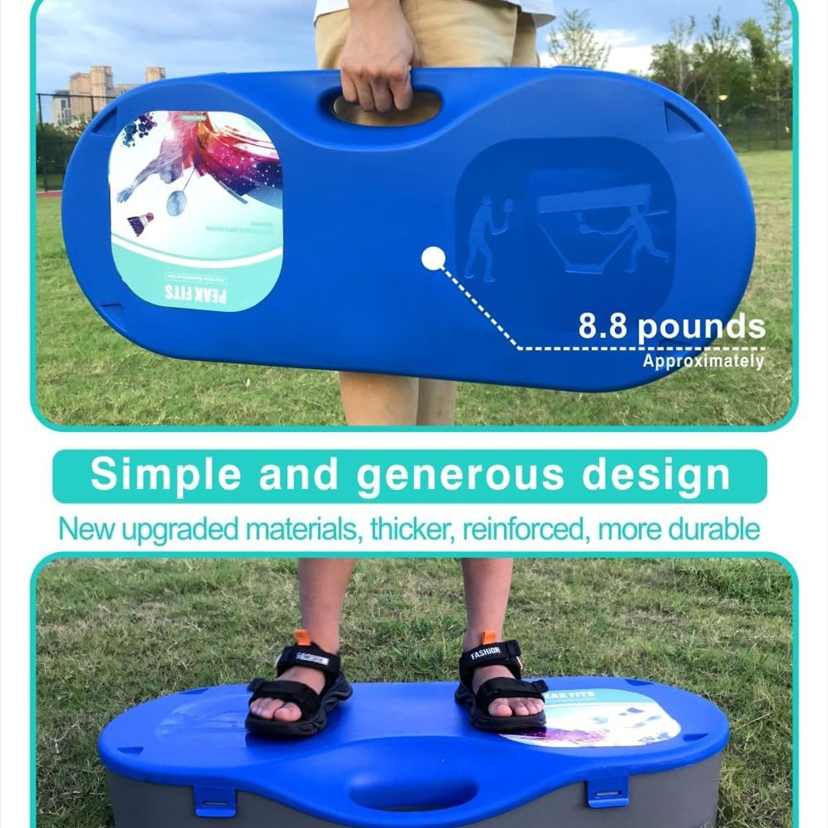 GENERICO - Set De Bádminton Auto Armable Y Transportable + Accesorios