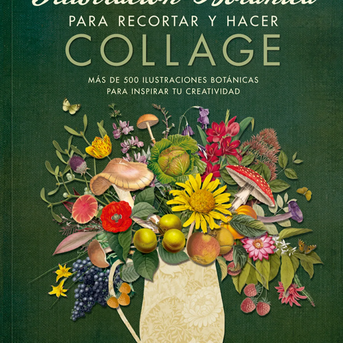 EDITORIAL CONTRAPUNTO - Ilustración botánica para recortar y hacer collage