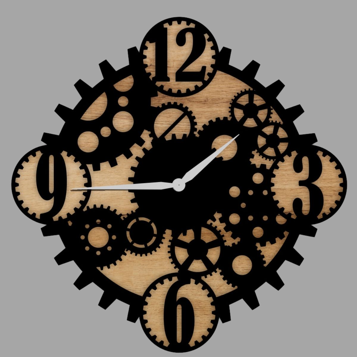 GENERICO - Reloj Artesanal Madera - Mecanismo