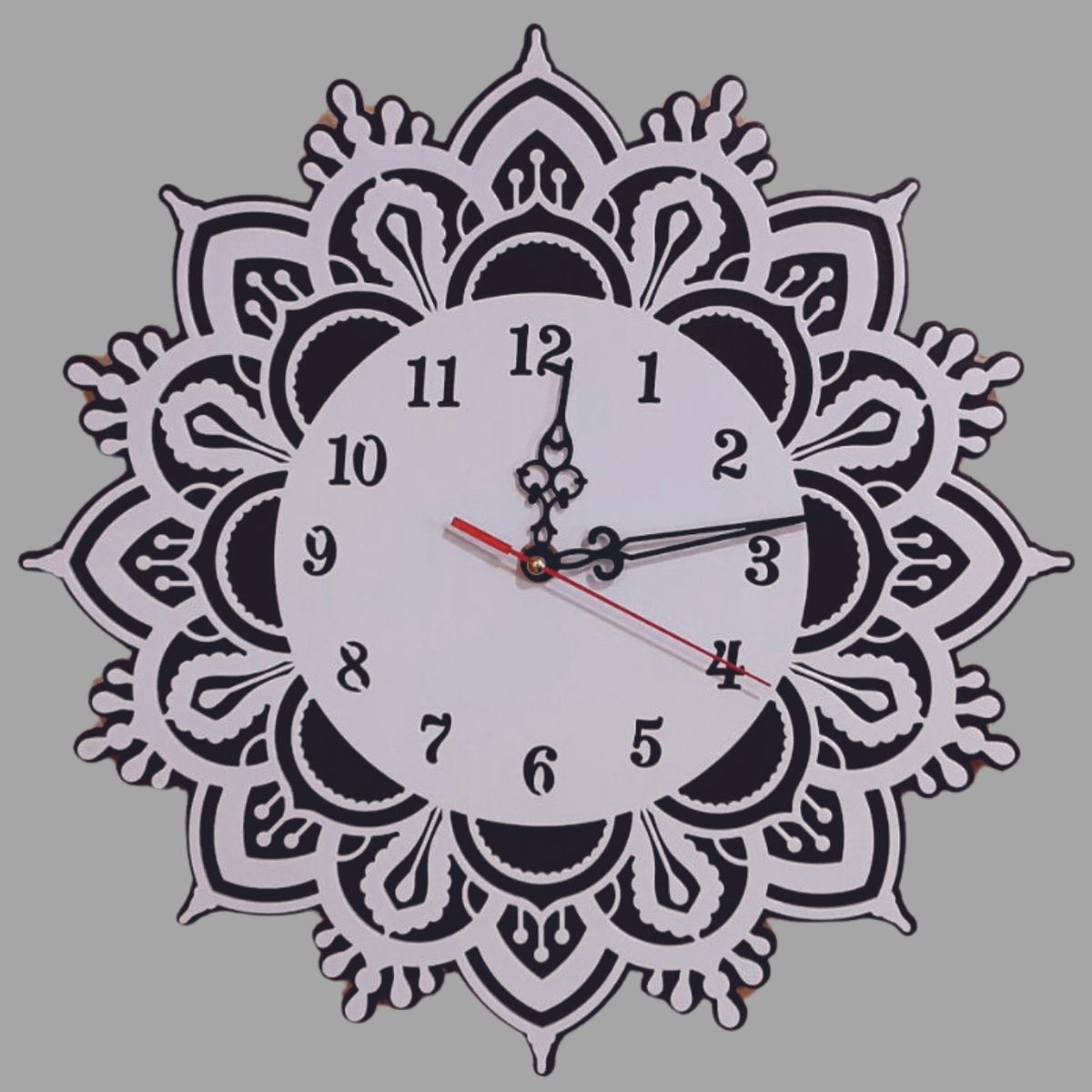 GENERICO - Reloj Artesanal Madera - Mandala