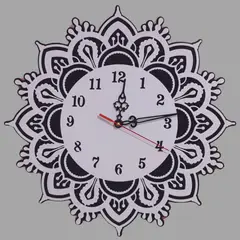 GENERICO - Reloj Artesanal Madera - Mandala
