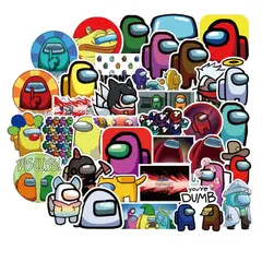 GENERICO - Among Us Set de 50 Stickers