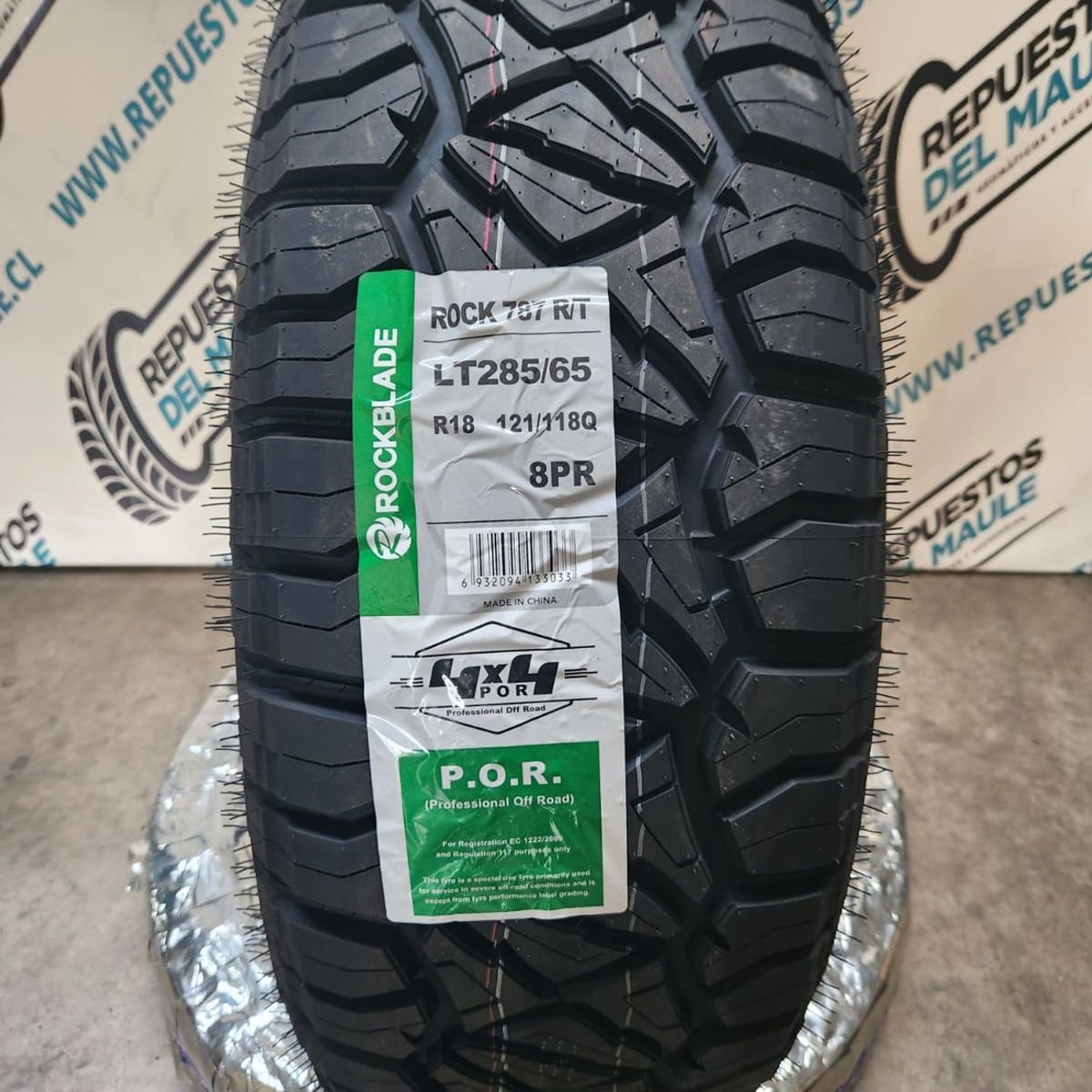 ROCKBLADE - NEUMATICO 285/65 R18LT W ROCKBLADE ROCK 787 R/T 121/118Q 8PR ROCKBLADE