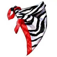 VIVAFELICIA - Pañuelo Bandana Animal Rojo