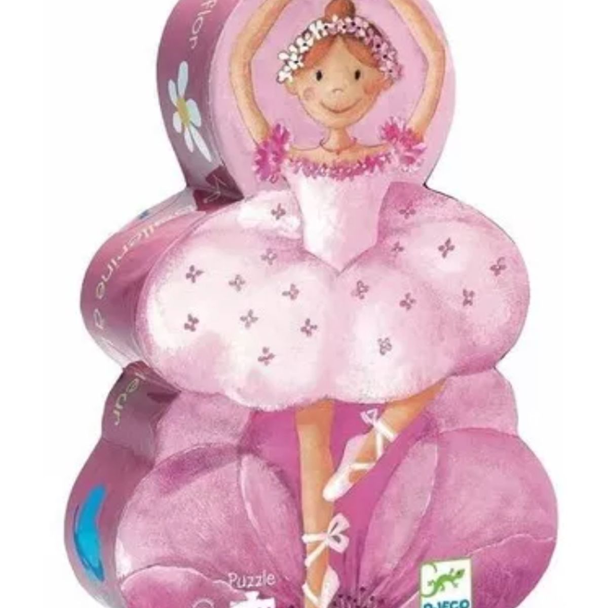 GENERICO - Puzzle Djeco Silueta Bailarina 36 Pzas Cadaques Kids