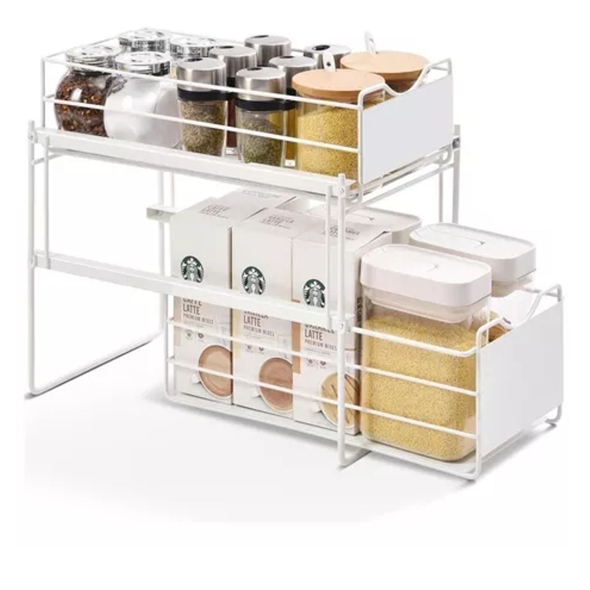 GENERICO - Organizador Estante Multiuso Casatua Lavaplatos Cocina Baño