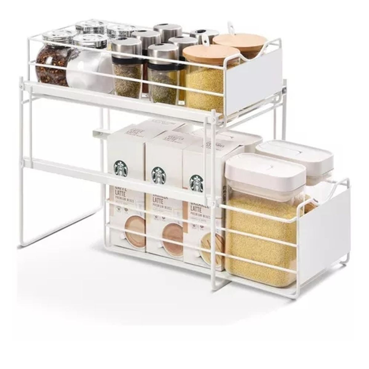 GENERICO - Organizador Estante Multiuso Casatua Lavaplatos Cocina Baño