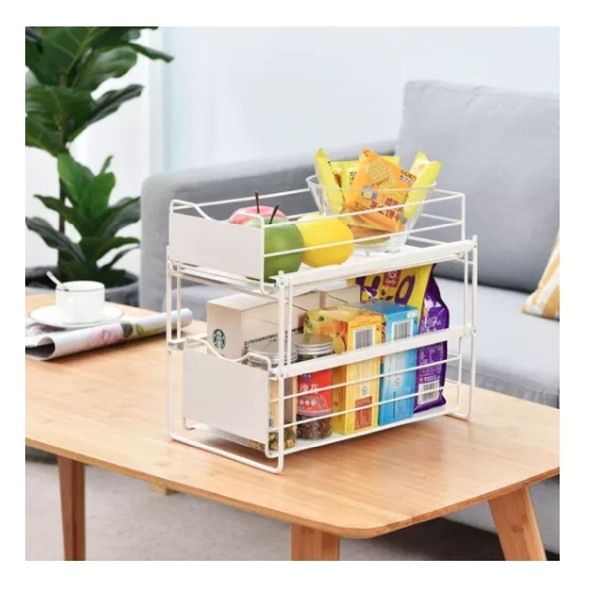 GENERICO - Organizador Estante Multiuso Casatua Lavaplatos Cocina Baño