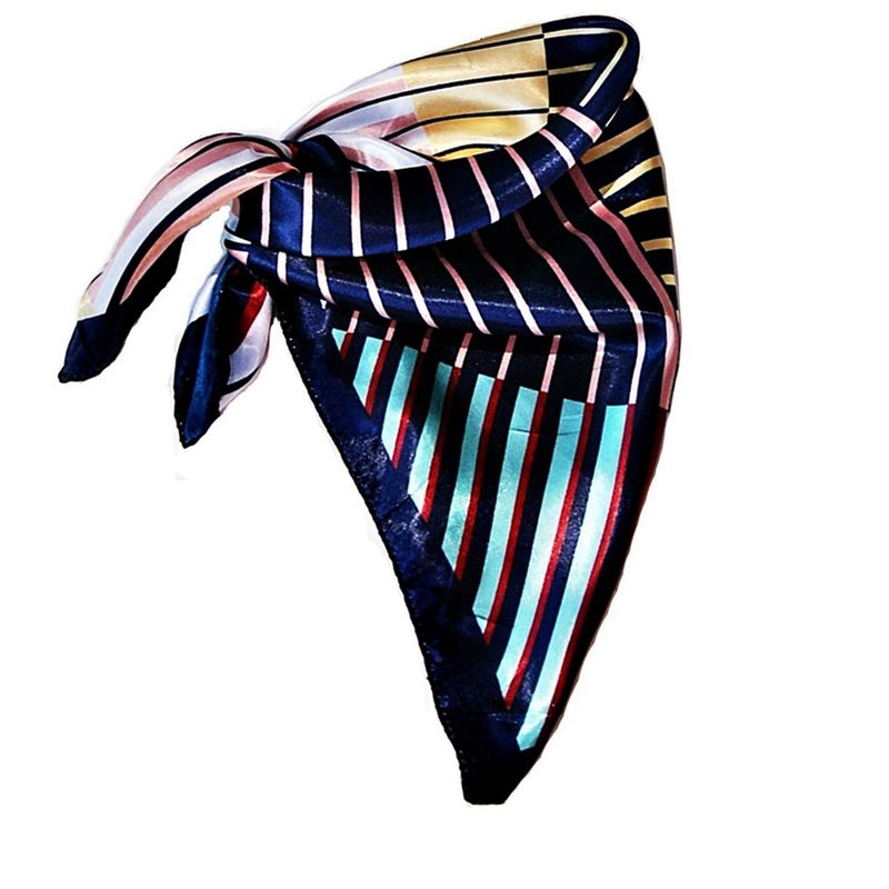VIVAFELICIA - Pañuelo Bandana Berlín Azul Marino