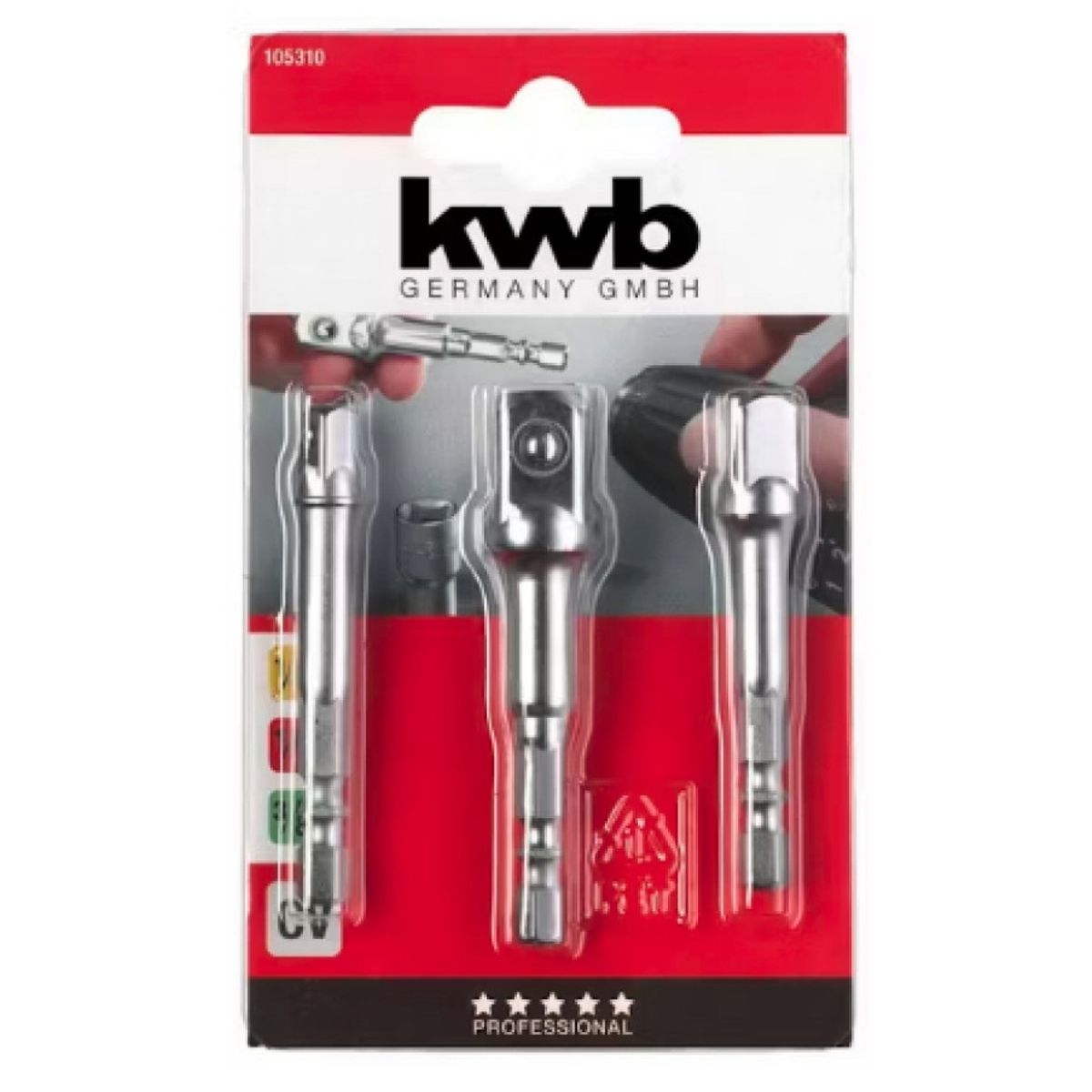 KWB - ADAPTADOR PUNTA DADOS 3 14 38 12 KWB