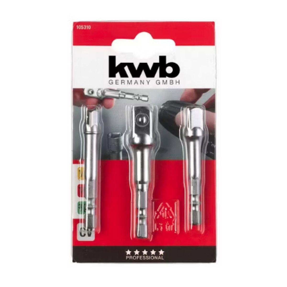 KWB - ADAPTADOR PUNTA DADOS 3 14 38 12 KWB