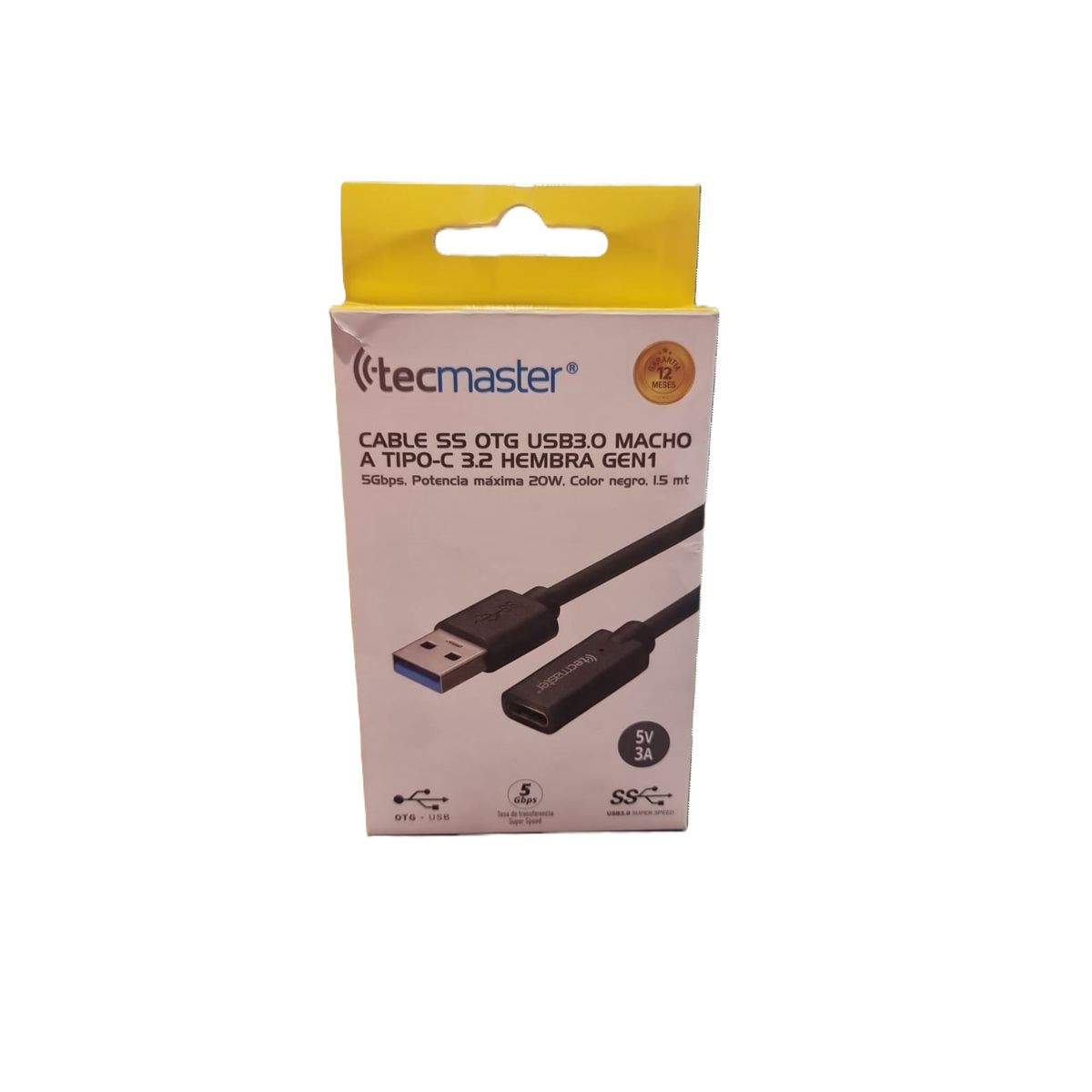 TECMASTER - CABLE TIPO C HEMBRA TECMASTER