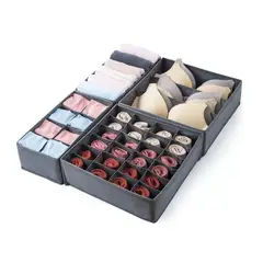 GENERICO - Set De 4 Organizador Ropa Interior