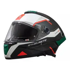 GENERICO - Casco Thunder 4 Jerk Verde Perla Mate + Pinlock XXL