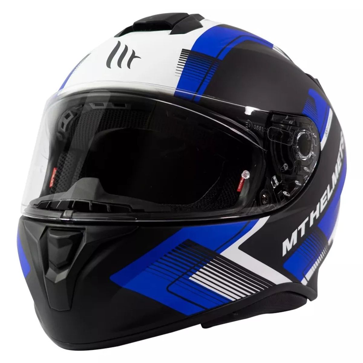 GENERICO - Casco De Moto  Targo Ivy D7 Azul Mate