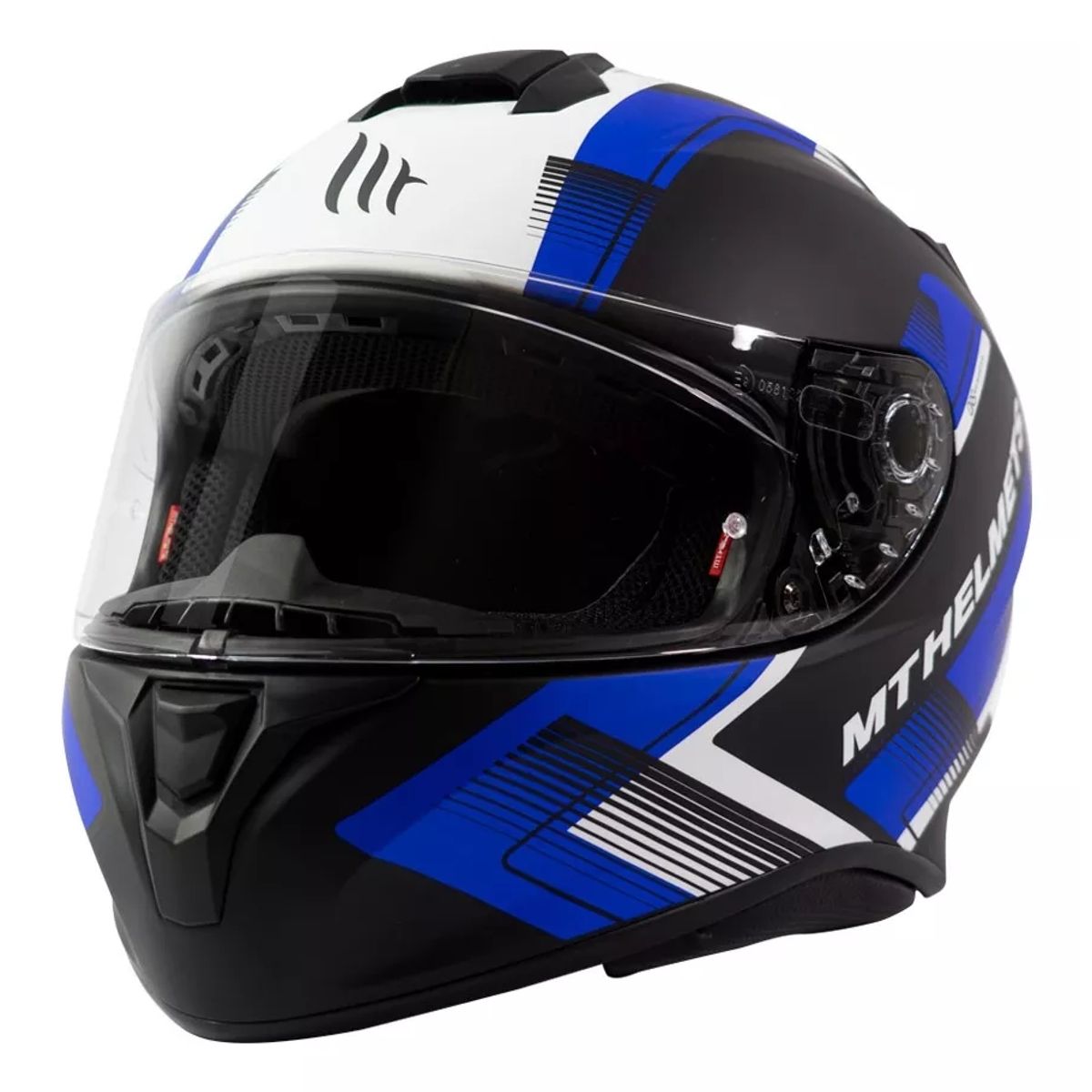 GENERICO - Casco De Moto  Targo Ivy D7 Azul Mate