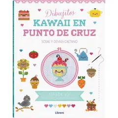 EDITORIAL CONTRAPUNTO - Dibujitos Kawaii En Punto De Cruz