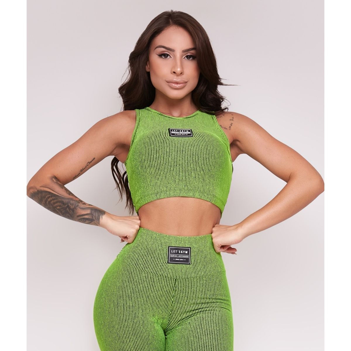 LETSGYM - PETO DEPORTIVO 3D RIB LETSGYM