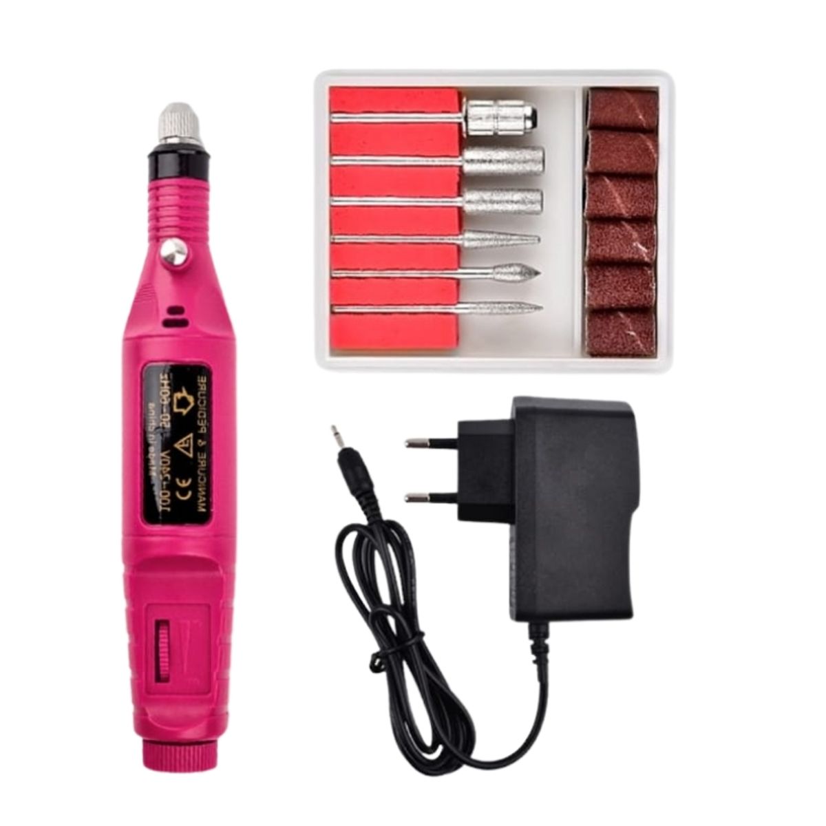 SUN - Kit Lampara Led Uv 48w Con Torno Pulidor Eléctrico Para Uñas