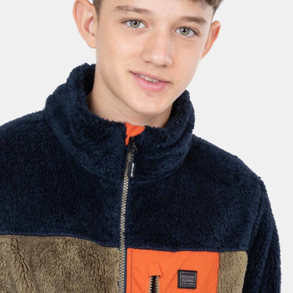 MAUI AND SONS - Poleron Chiporro Dv Adventure Café Infantil Maui And Sons