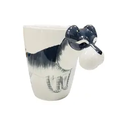 TODOHOGAR SANTIAGO DE CHILE - Taza creativa de cerámica perro