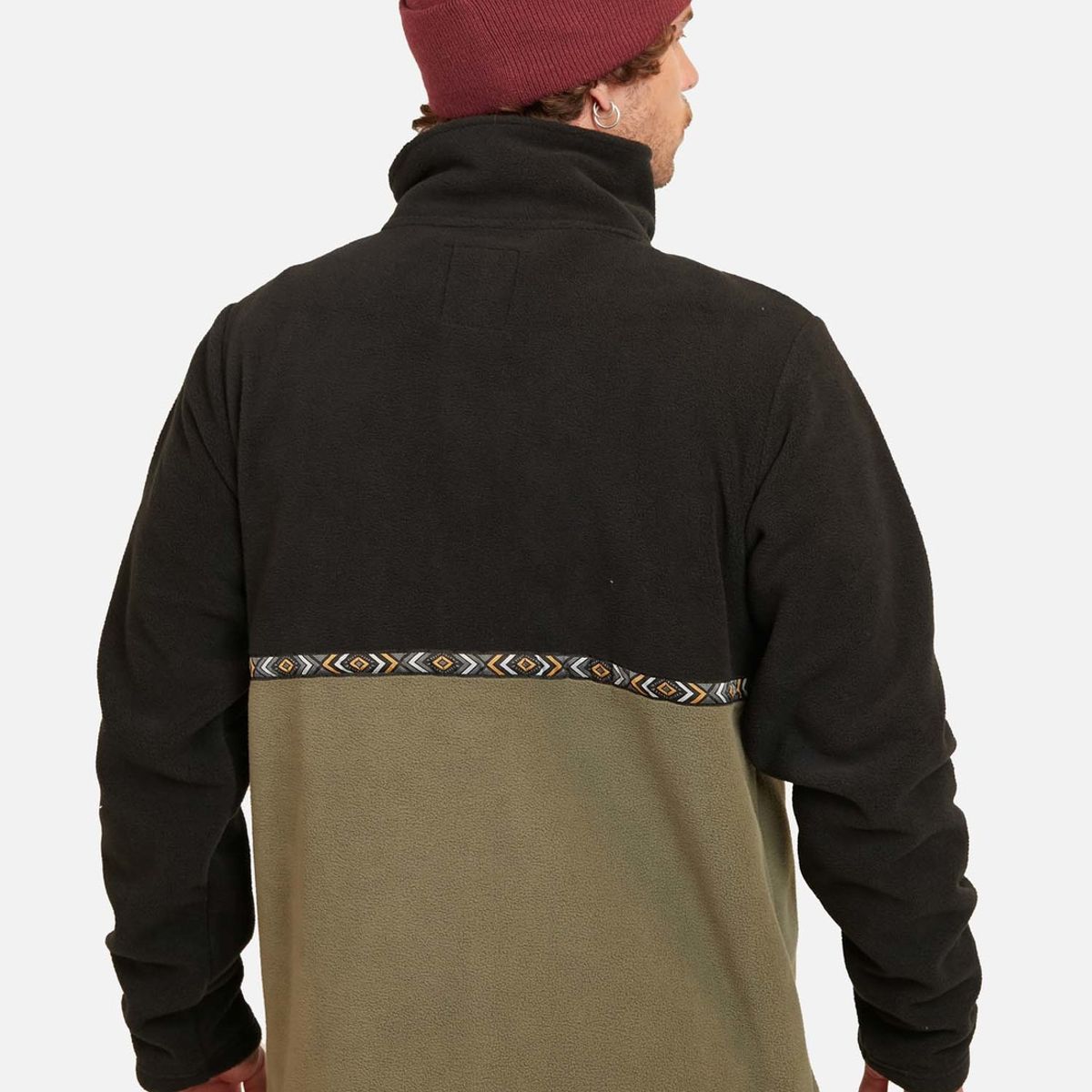 MAUI AND SONS - Poleron Micropolar Milks Verde Hombre Maui And Sons