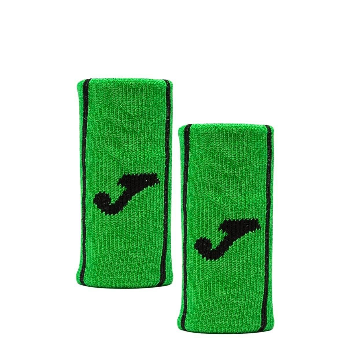 JOMA - Muñequera Joma Game Larga Verde X2 Tenis Padel