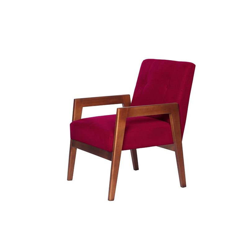 LATAM HOME - Sitial Munich Tela Velvet Burdeo