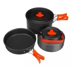 GENERICO - Set Ollas Camping Olla Para Cocinilla Camping Olla
