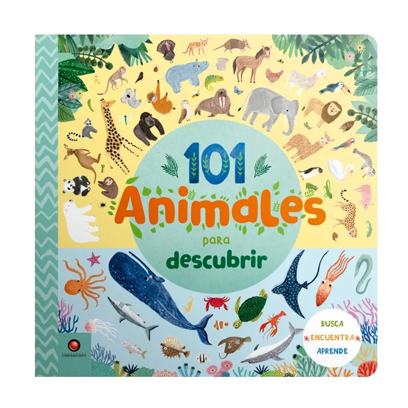EDITORIAL CONTRAPUNTO - 101 animales para descubrir