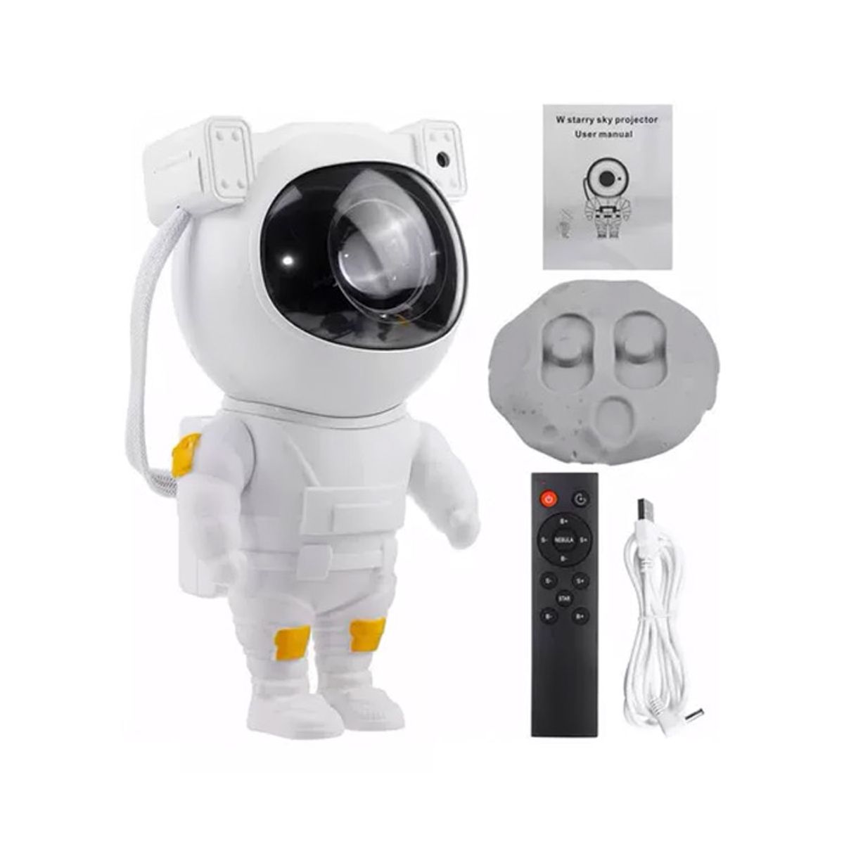 GENERICO - Proyector Lámpara Luz Led Galaxia Astronauta