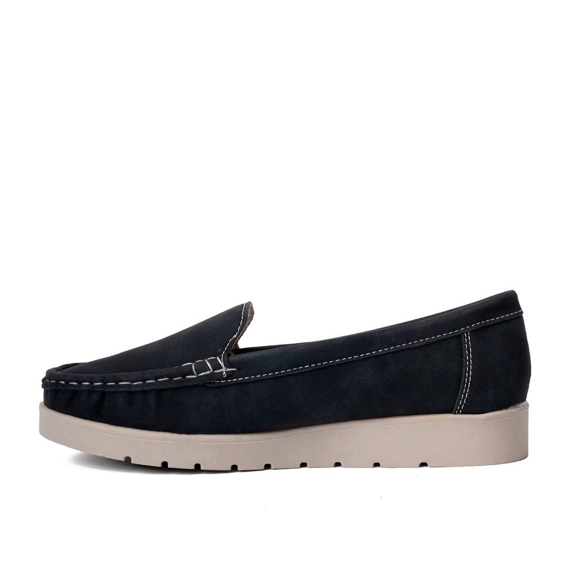 CHINITOWN - Mocasín Mujer Negro María Chinitown