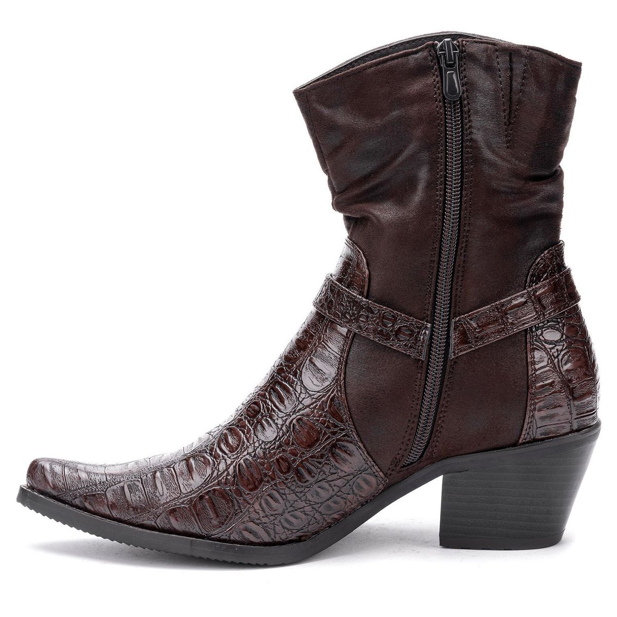 CHINITOWN - Bota Mujer Café Oscuro Kristen Chinitown