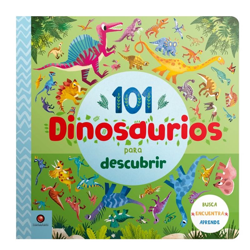 EDITORIAL CONTRAPUNTO - Libro 101 dinosaurio para descubrir