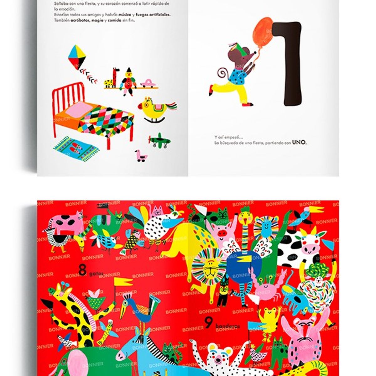 EDITORIAL CONTRAPUNTO - La Fiesta. ¡Una historia para contar del 1 al 100!