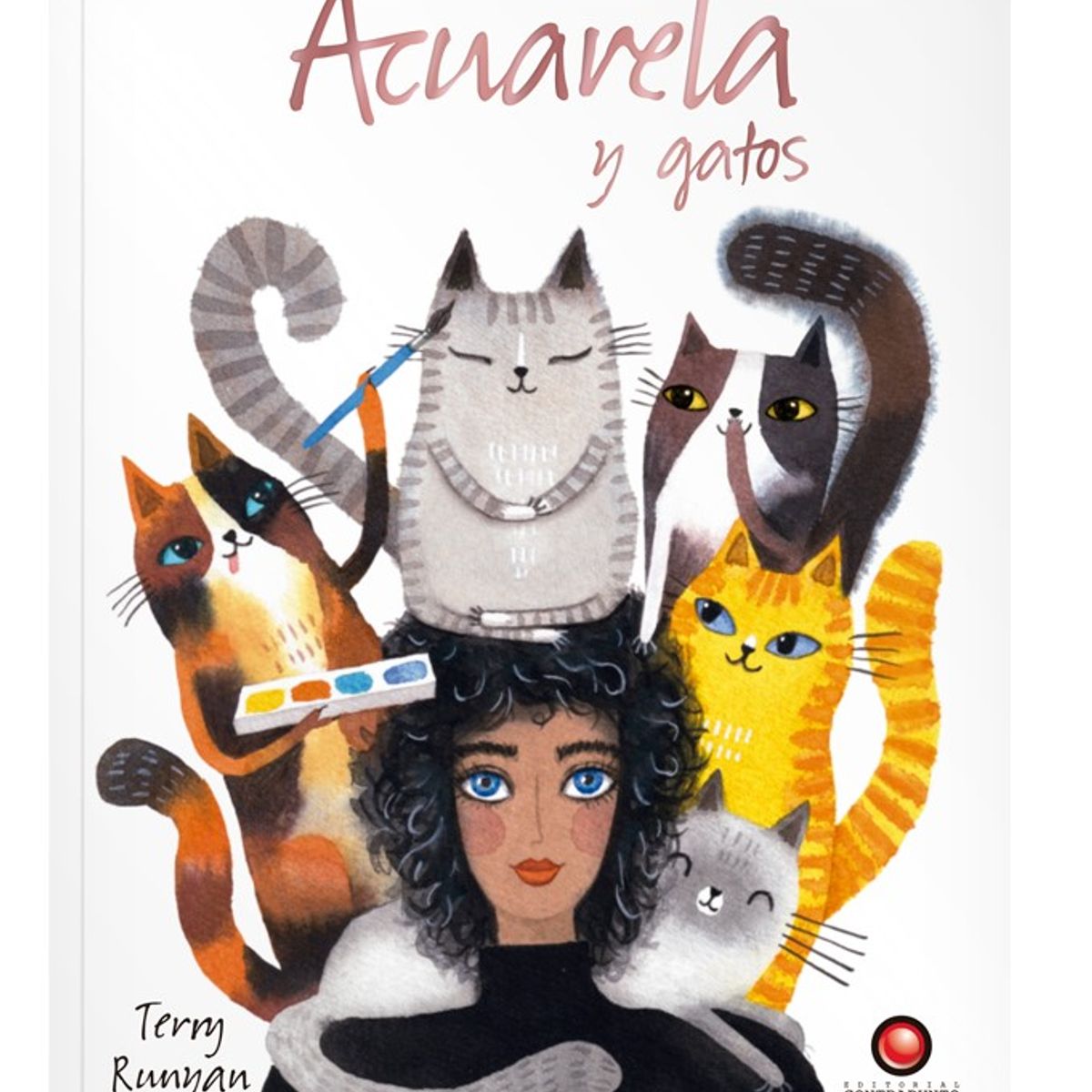EDITORIAL CONTRAPUNTO - Acuarela y gatos de Editorial Contrapunto