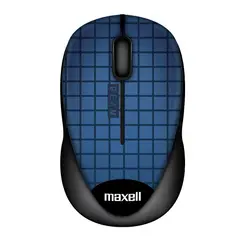 MAXELL - Mouse Óptico Inalámbrico Trace 1600 Dpi 2.4ghz Azul