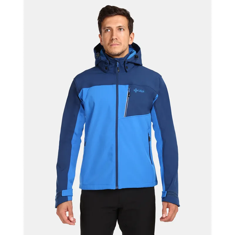 KILPI - Chaqueta Softshell Hombre Ravio-M Azul Kilpi