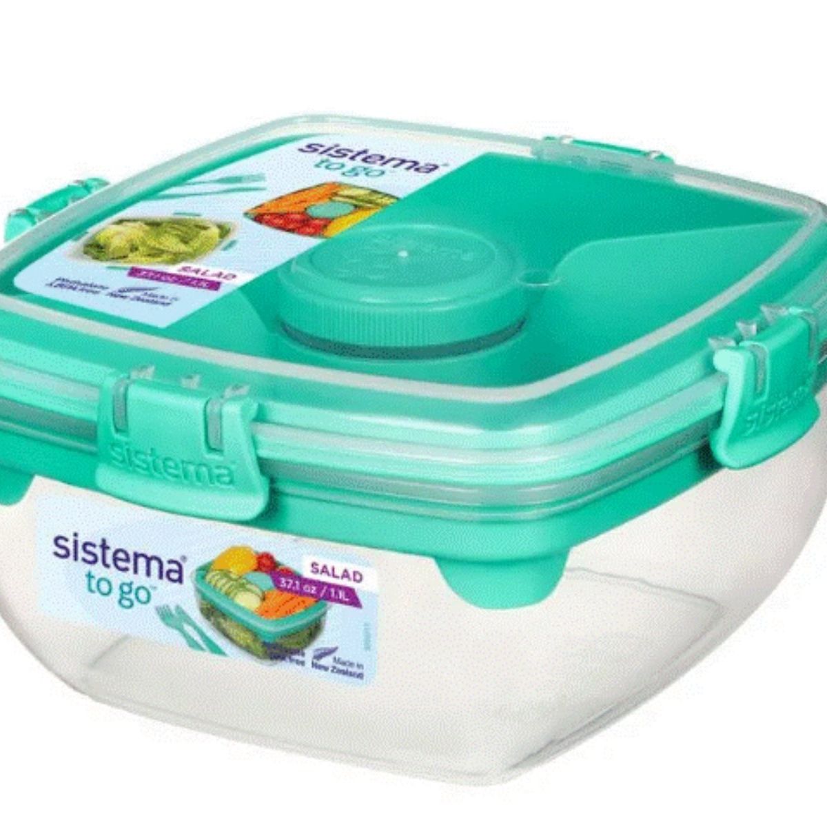 SISTEMA - Hermético Para Ensalada 1100 Litros Sistema® To Go™