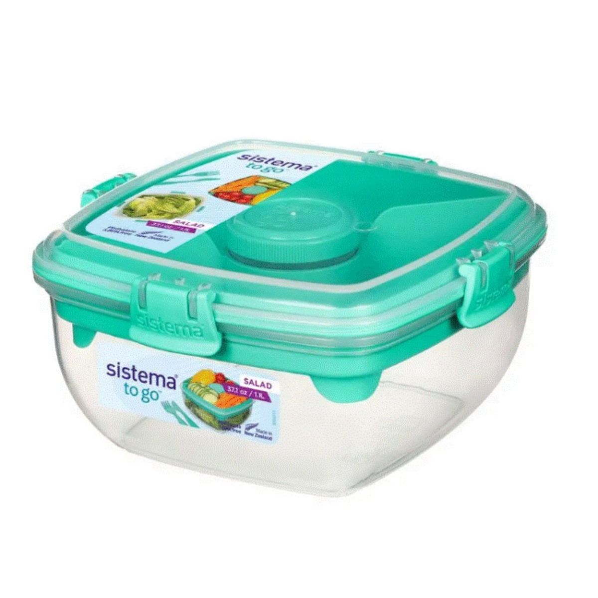 SISTEMA - Hermético Para Ensalada 1100 Litros Sistema® To Go™