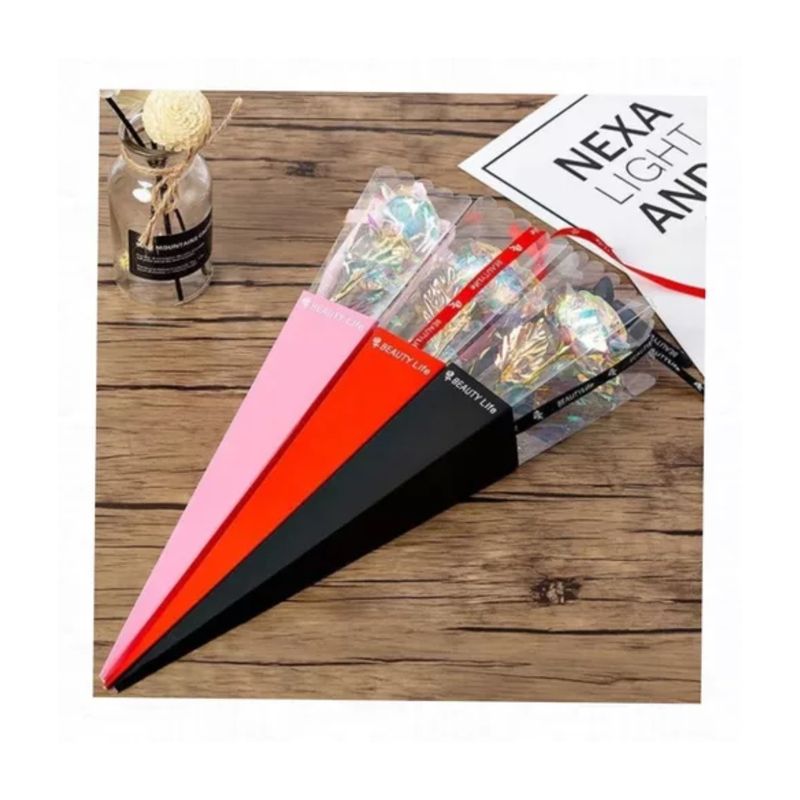 GENERICO - Pack 3 Rosas Colores Tornasol Con Luz Led Beauty Life.