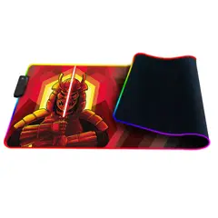 MAXELL - Mouse Pad Gamer Antideslizante Led Rgb 80cm X 30cm