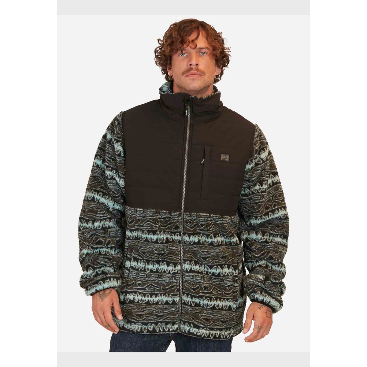 MAUI AND SONS - Poleron Chiporro Raor Multicolor Hombre Maui And Sons