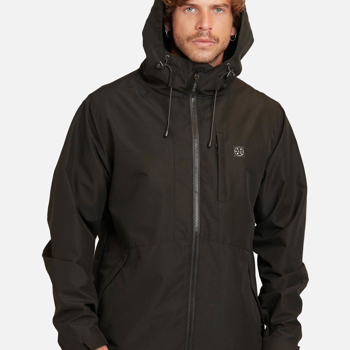 MAUI AND SONS - Cortaviento Winbreaker Negro Hombre Maui And Sons